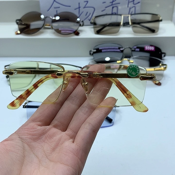 竹叶青老花镜200度