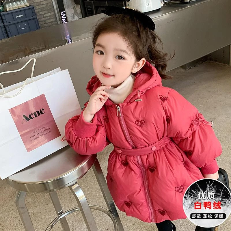 巴拉巴拉男孩女孩女童羽绒服外套2025新款冬季加厚收腰小品牌宝宝