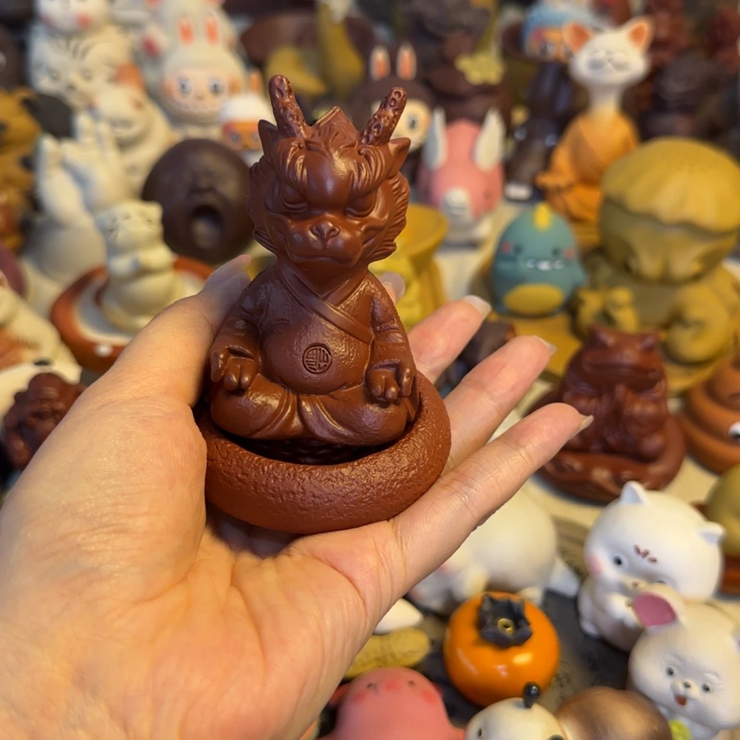 强***子紫砂茶宠紫砂制作工艺流程