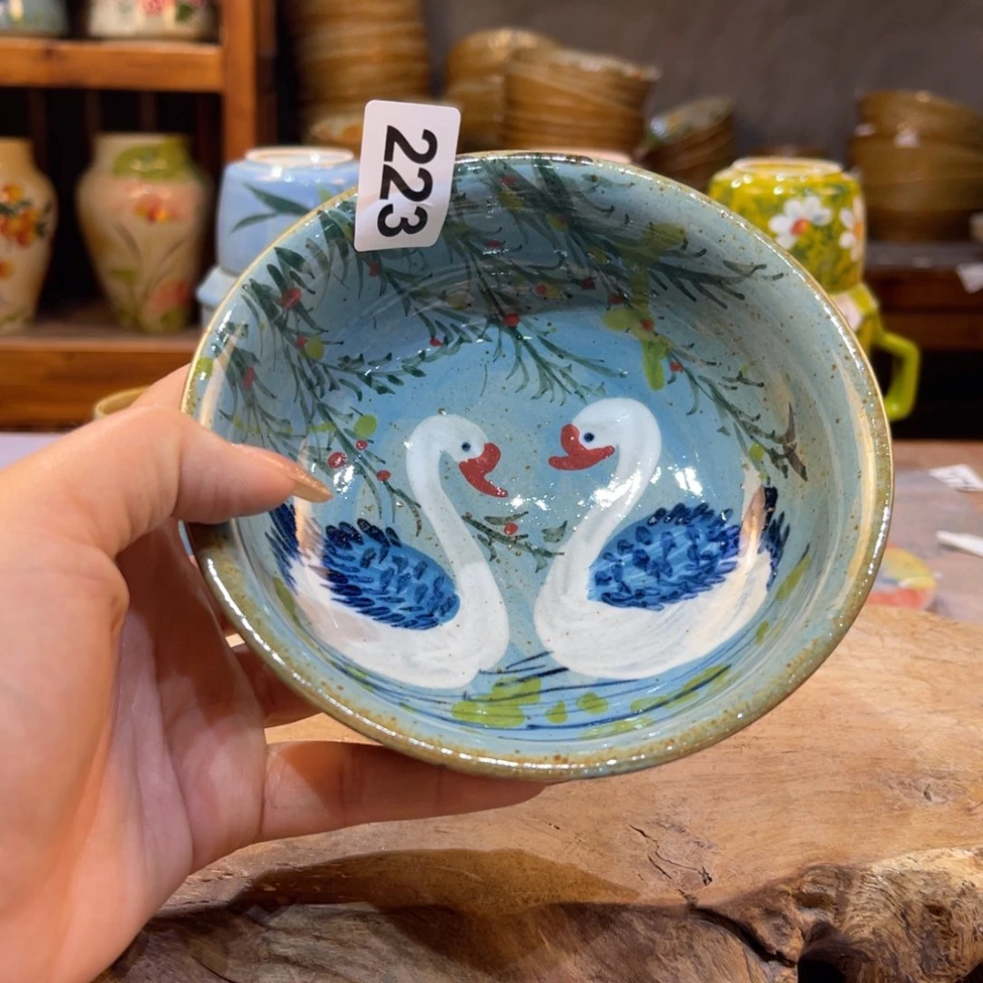 摆件作***然景德镇手工制作