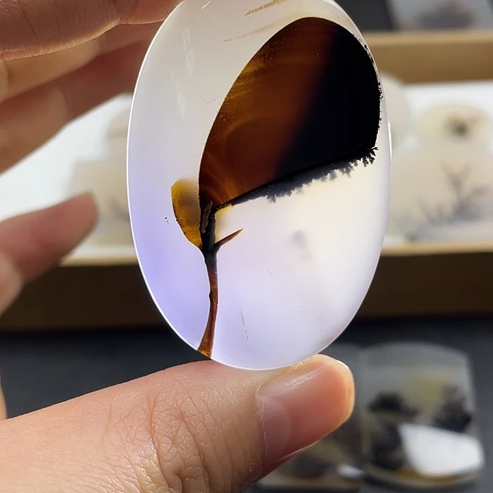 神***之玛瑙/玉髓未镶嵌颈饰