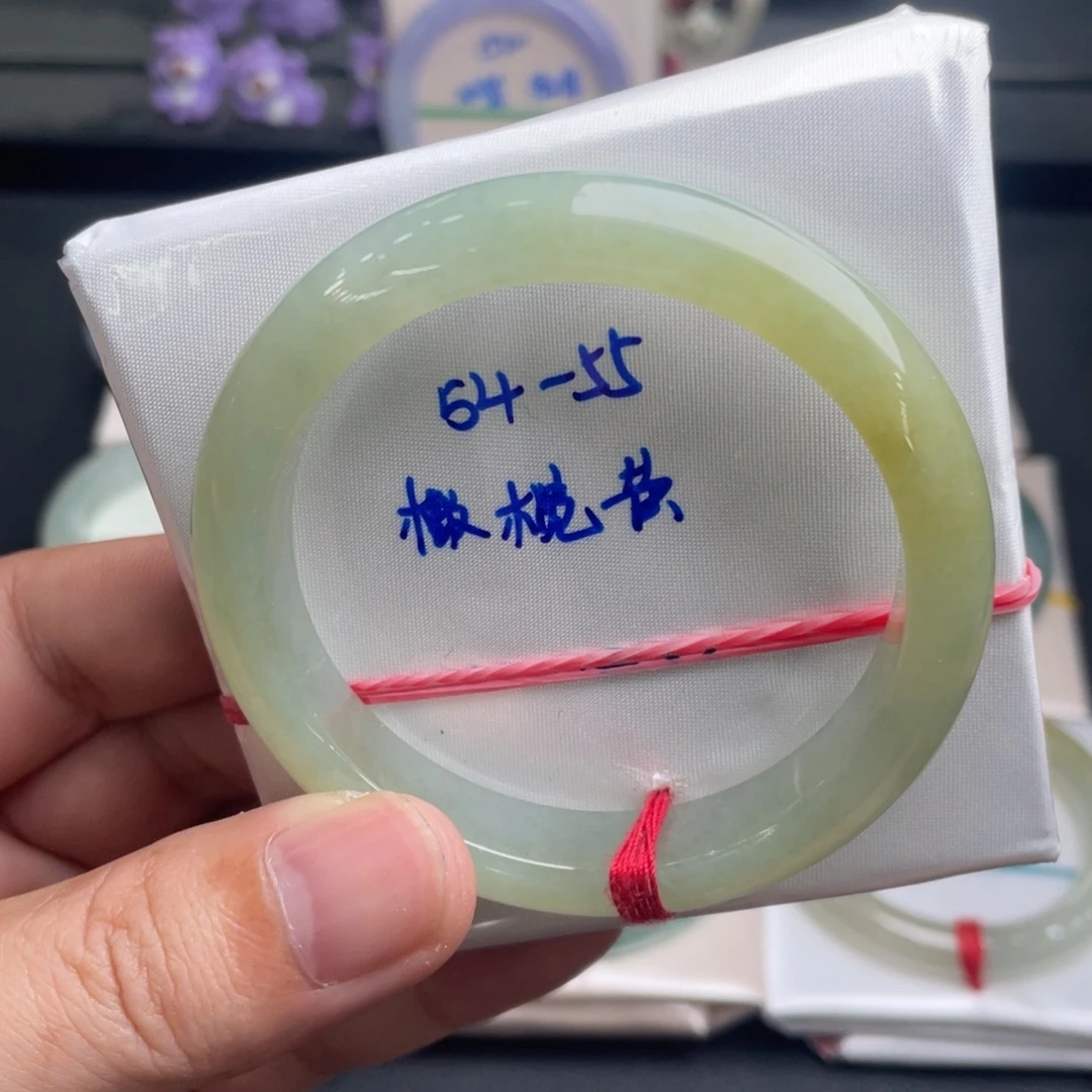 翡翠未镶嵌手镯翡翠手镯69