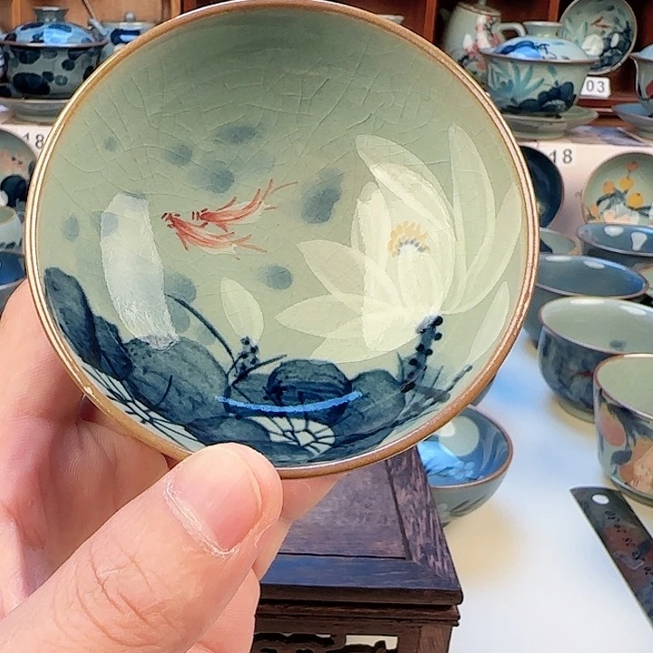 景德镇陶瓷陶瓷杯茶具