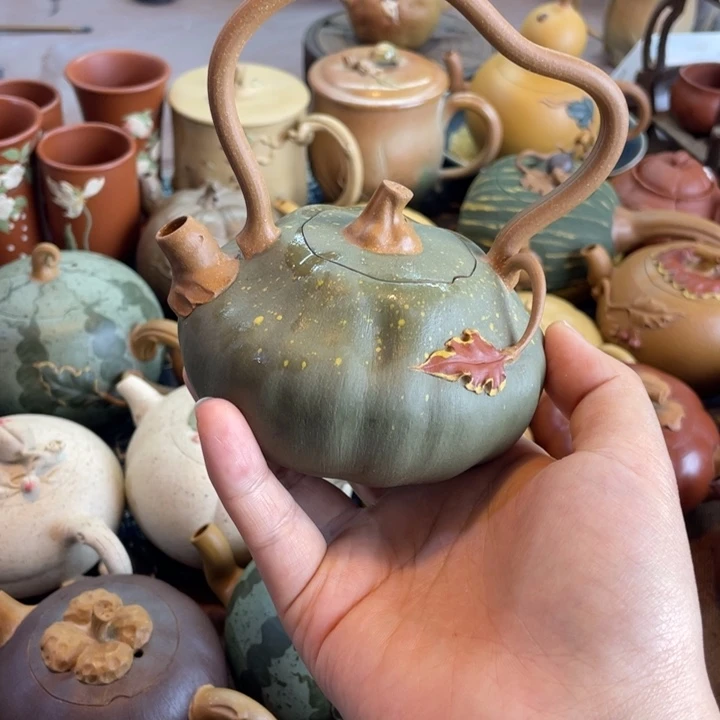 巴****鱼南瓜提梁南瓜提梁