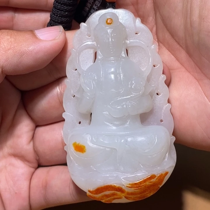 我***界颈饰未镶嵌和田玉