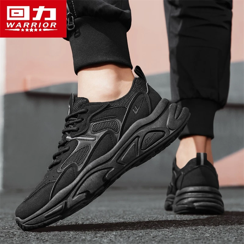 回力运动男鞋夏季爆款网面透气休闲跑步鞋子男士增高厚底老爹潮鞋