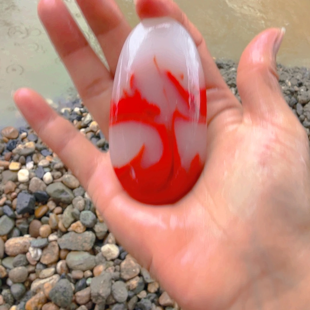 和田玉（糖玉）未镶嵌颈饰大红