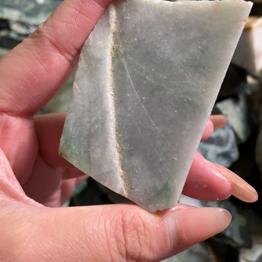 翡翠未镶嵌挂件天然翡翠