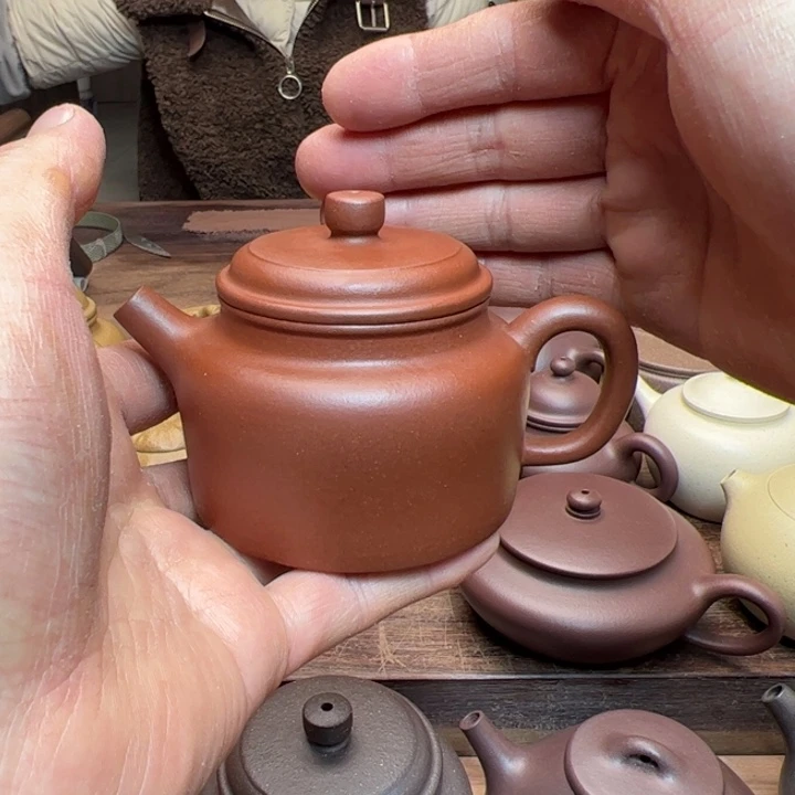 清水泥茶壶清水泥全手工制作德中170c c