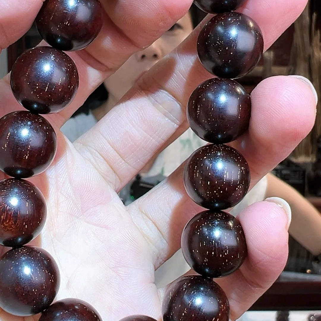 小叶紫檀手串/手链1.5金星xy15004