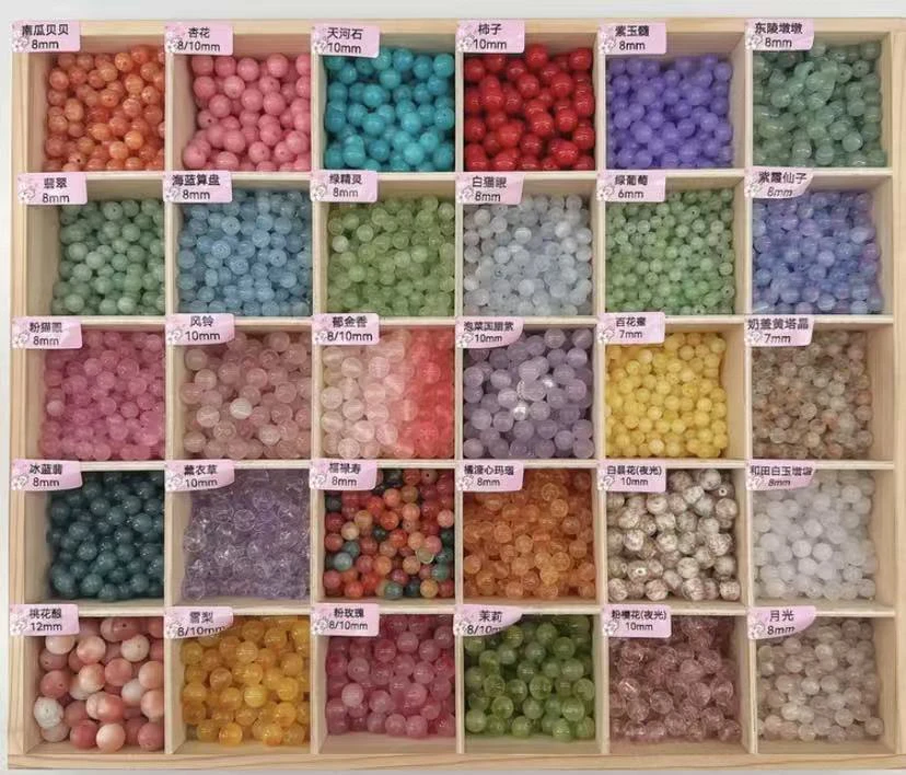 天然玉石玛瑙散珠手工串珠DIY手串多样性发其一