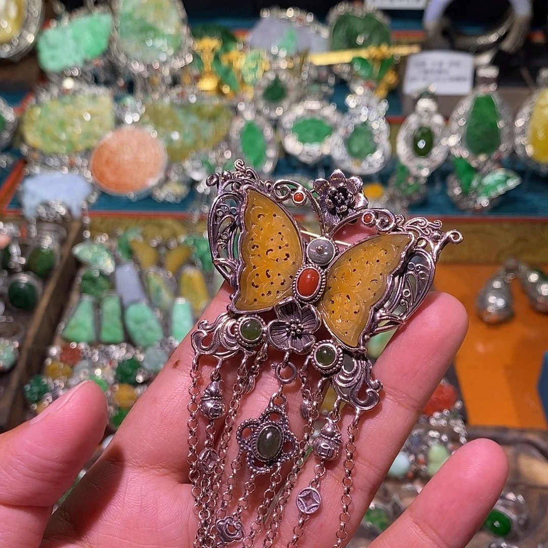 翡翠散珠蝴蝶特价炸炸炸炸