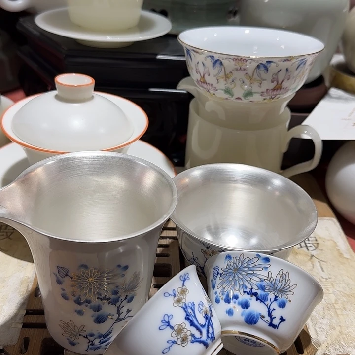 瑕疵茶具，介意勿拍