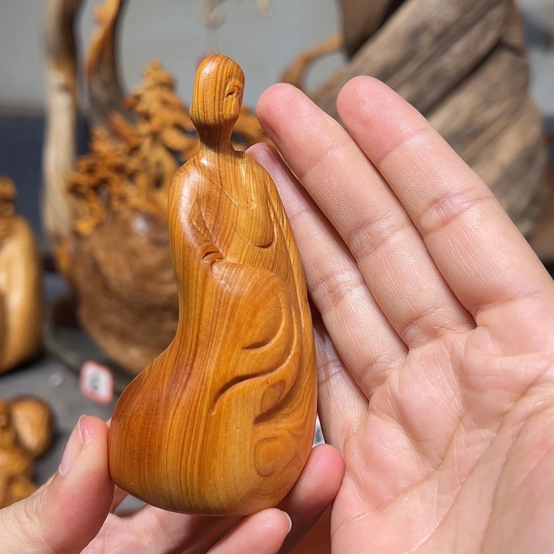 柏木（崖柏）崖柏木手把件摆件