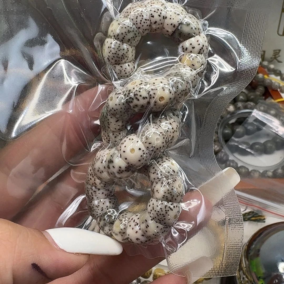 星月菩提手串244卓越星月菩提的猪大肠10单圈