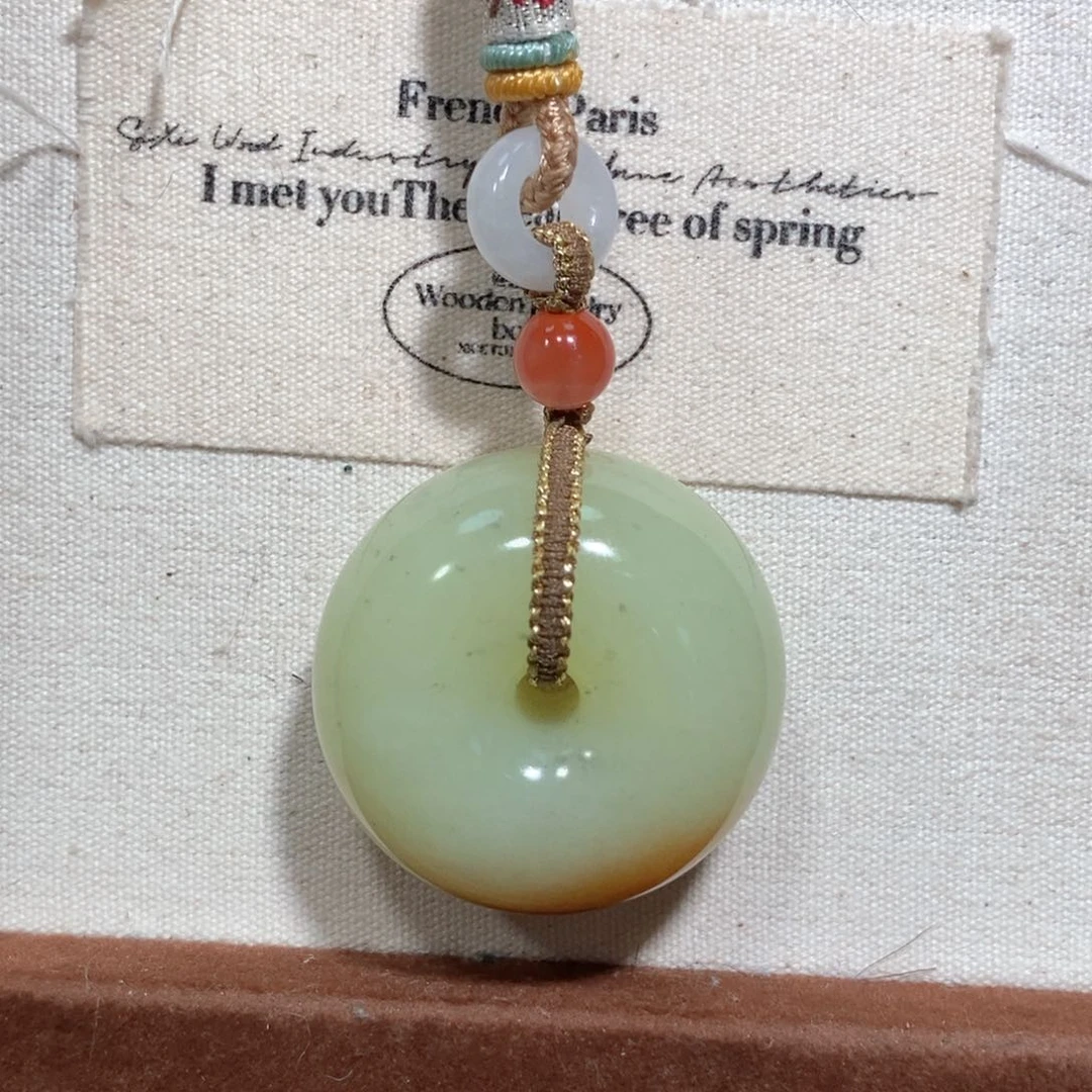 和田玉（糖玉）颈饰未镶嵌