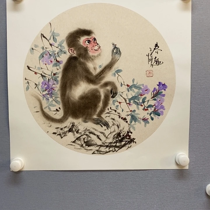 国画亲笔手绘原创