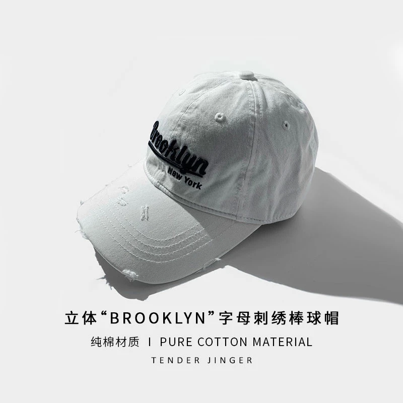 Tender Jinger时尚刺绣棒球帽T52SYC89870