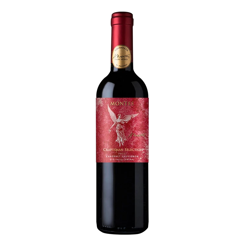 【MONTES】蒙特斯天使匠心精选老藤智利原瓶进口干红葡萄酒750ML