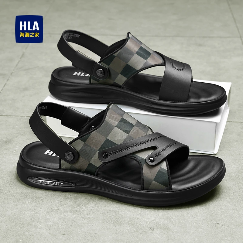 海澜之家凉鞋男士开车夏季透气外穿可泡水沙滩鞋轻奢高端凉拖鞋男