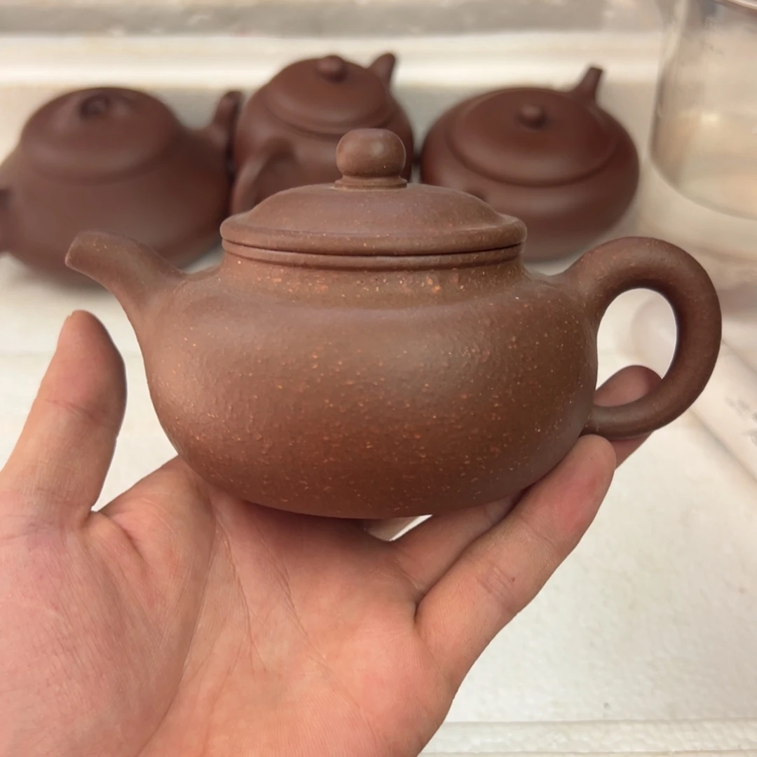 紫砂茶壶宜兴原矿紫砂壶230毫升容量