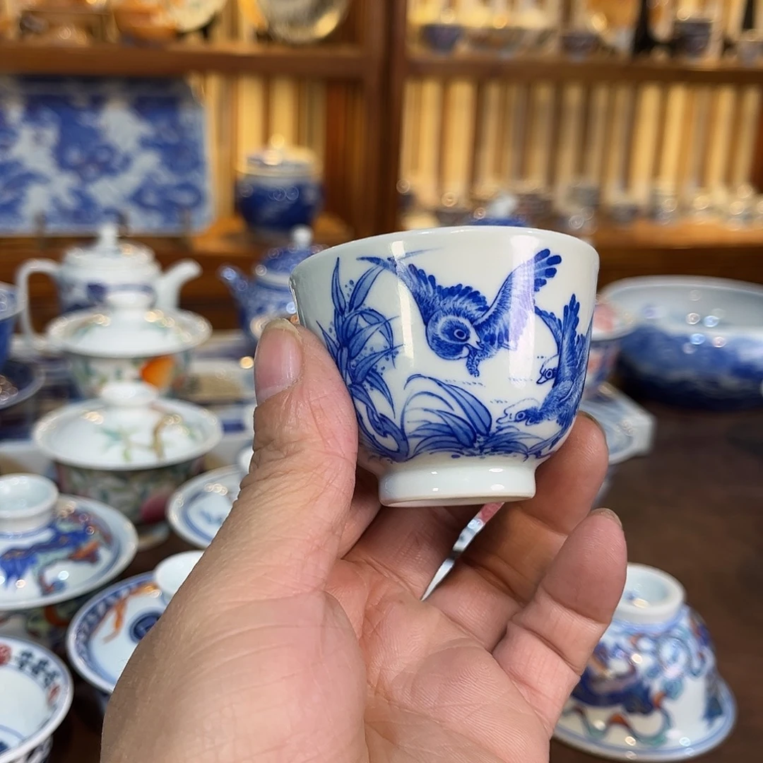 錡镇堂手工手绘杯