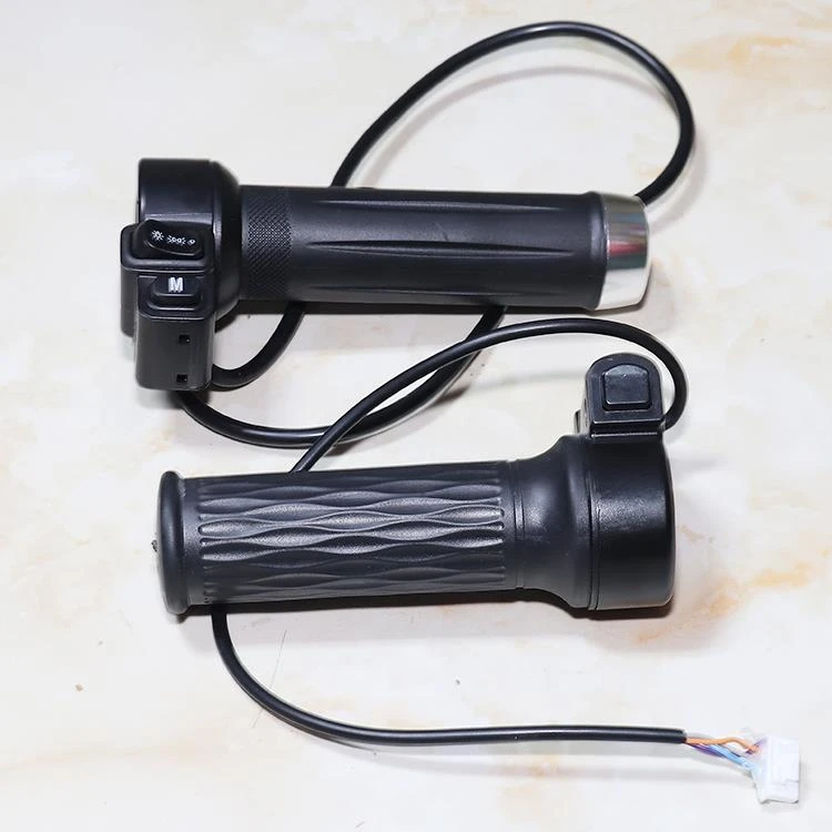 爱玛电动车小果冻小蜜豆调速转把转把原厂大灯一体右边油门转把