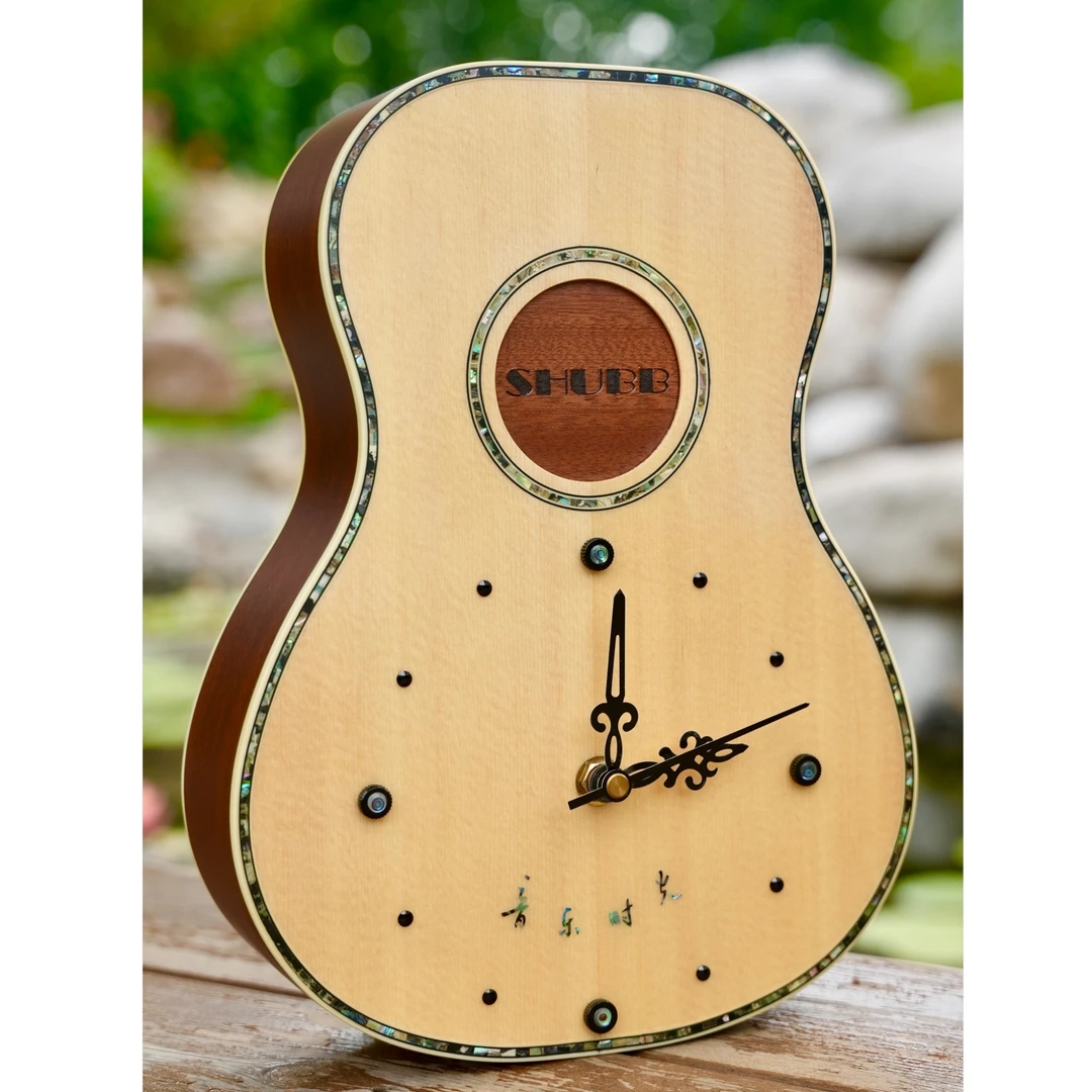 SHUBB音乐时光钟表时钟卡通客厅创意