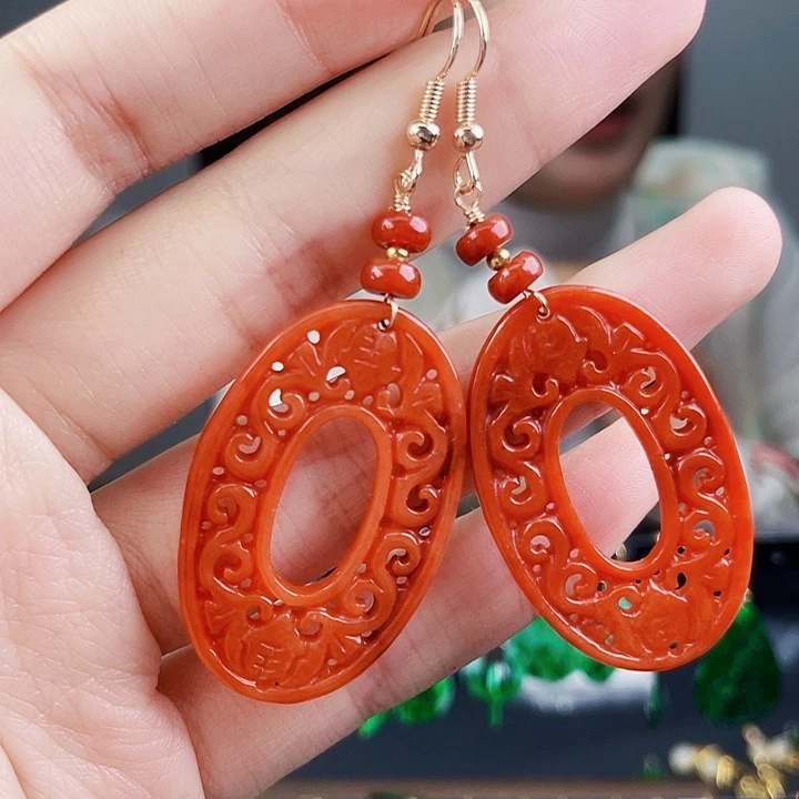 翡翠耳饰未镶嵌饰品