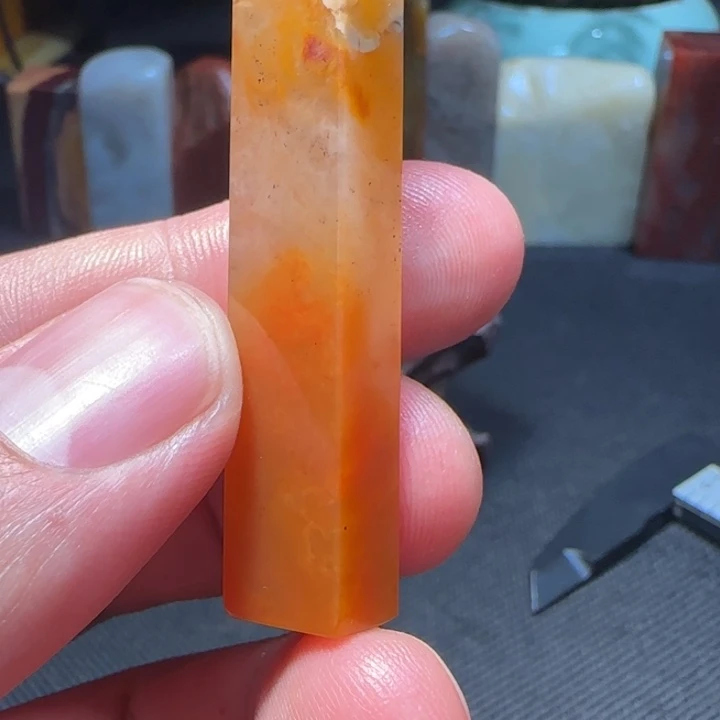 寿山石福集福寿山石印章