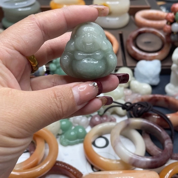 石英质玉手镯合金有瑕