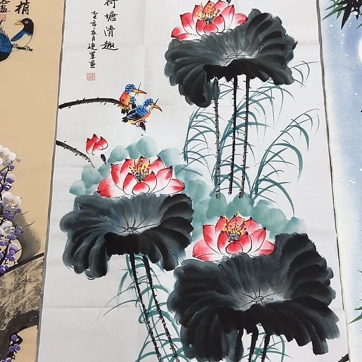 小周画廊的直播间