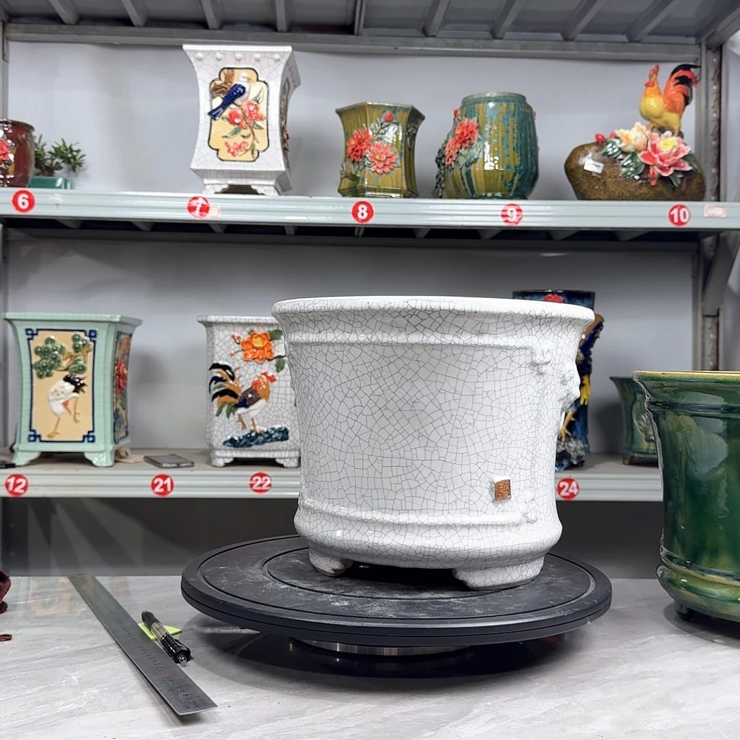 精品石湾盆精工作