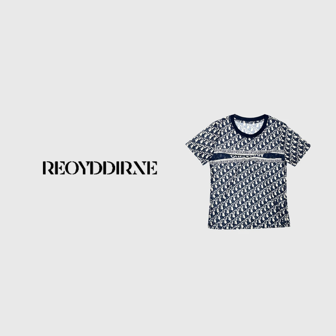 兔兔TUTU-【Reoyddirne】25夏季设计师小众圆领短袖T恤119617