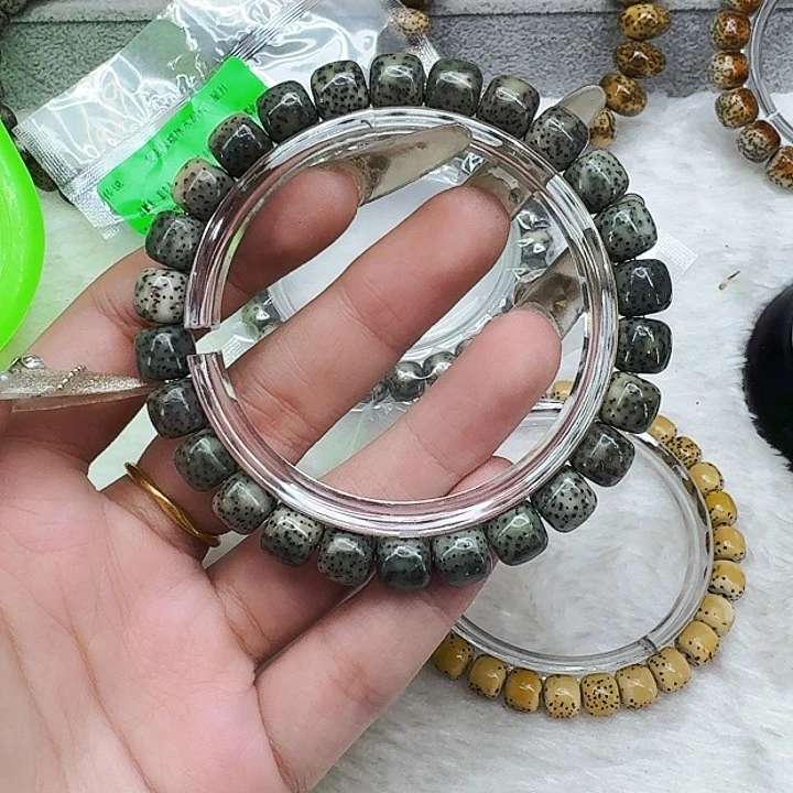 星月菩提手串315传说变态绿星月菩提98桶单圈