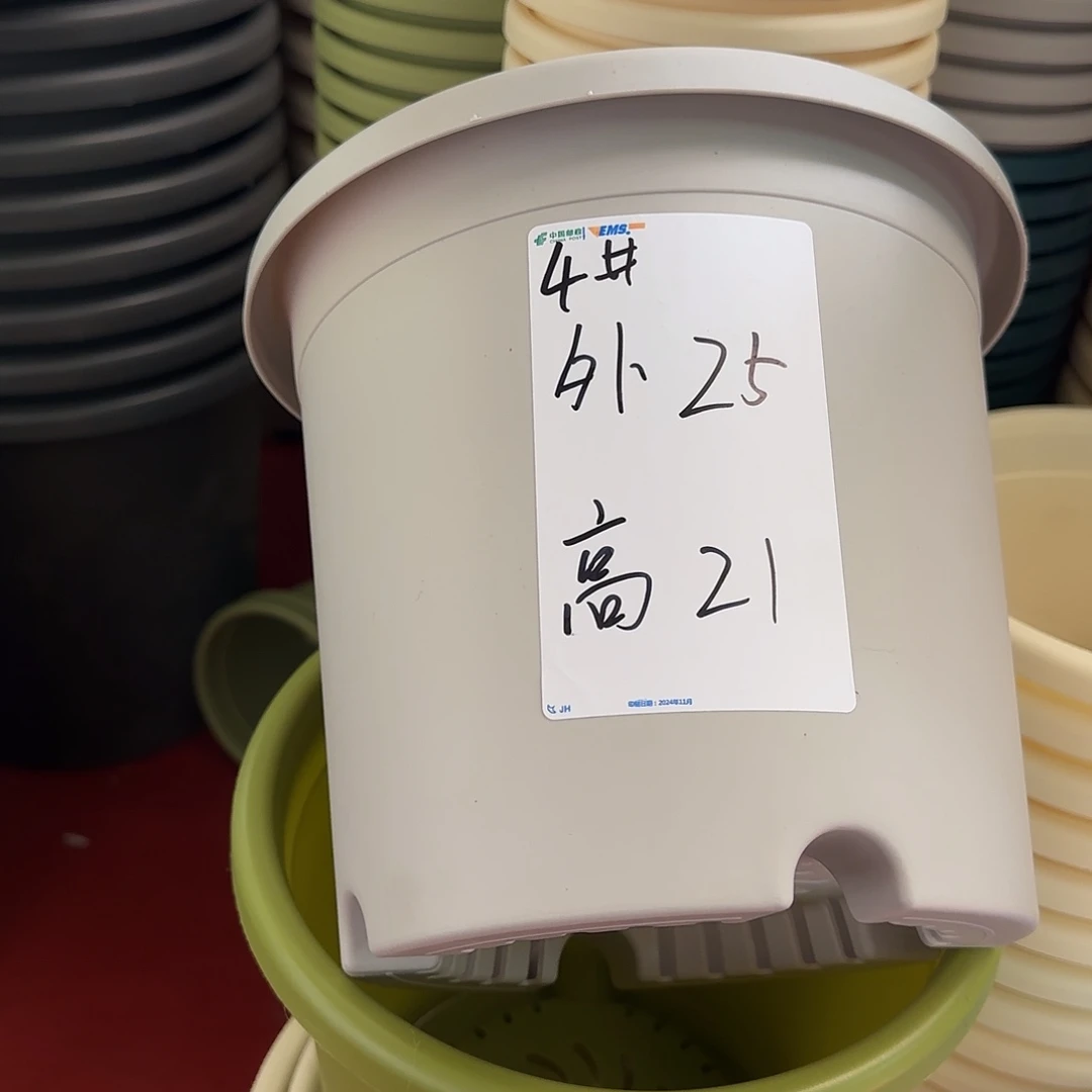 树脂四季4号无托8个灰白微