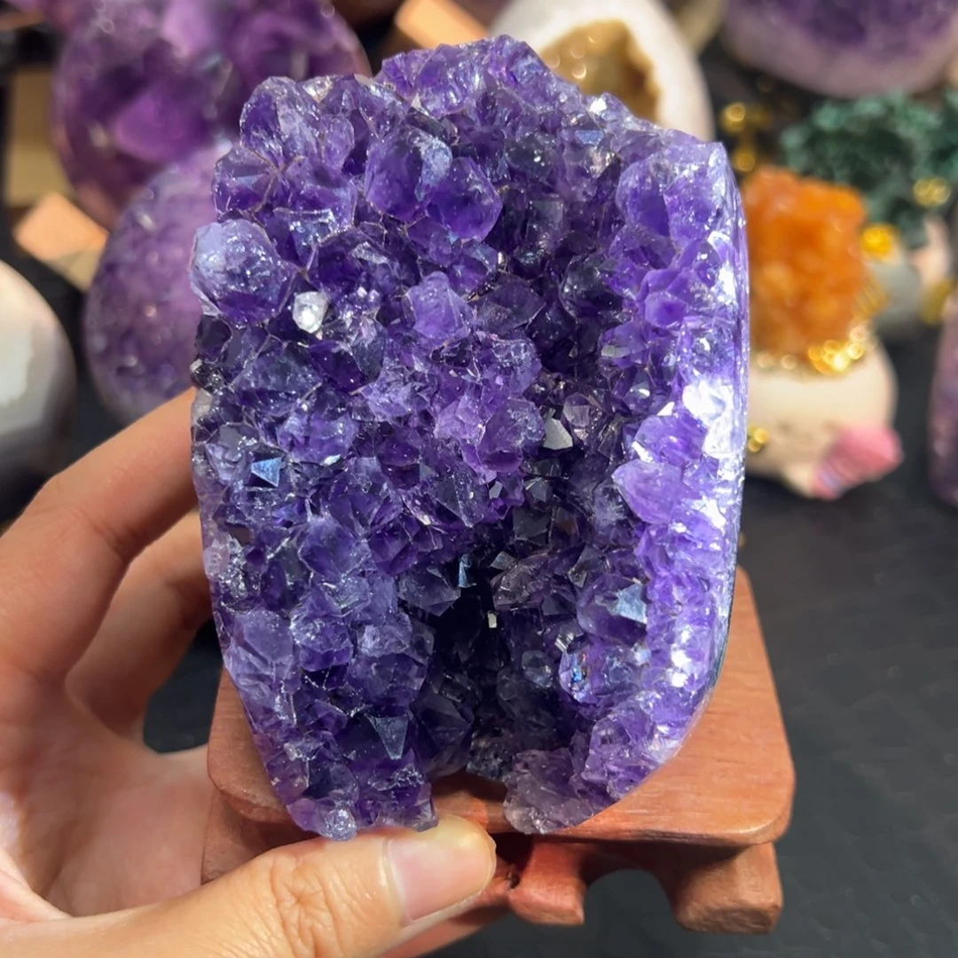 未镶嵌珠宝半成品紫晶33