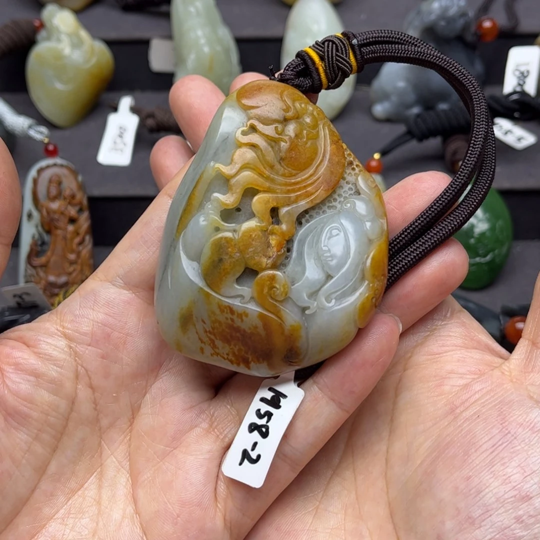 和田玉挂件未镶嵌