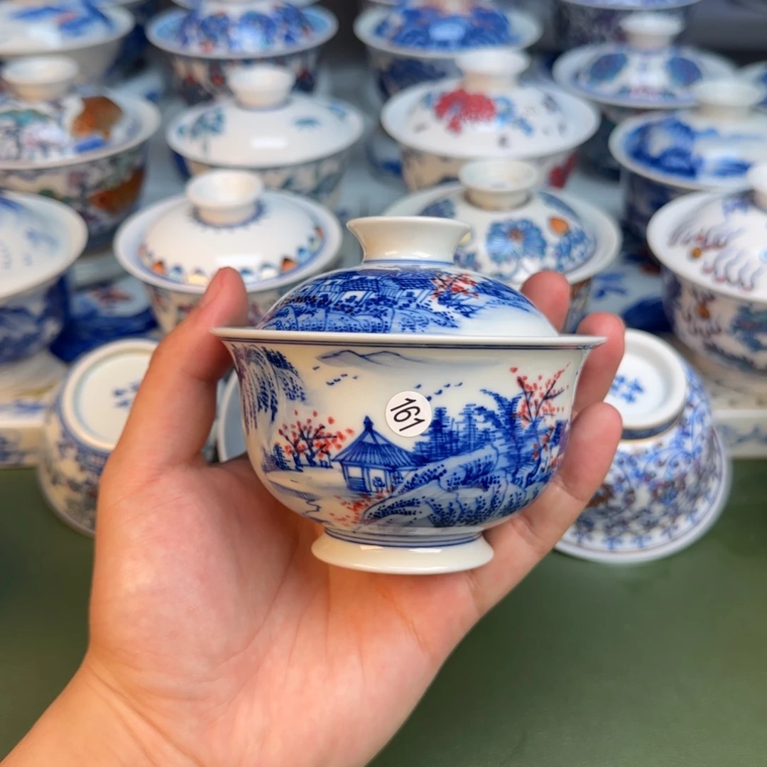 彦祖纯手工手绘茶具161