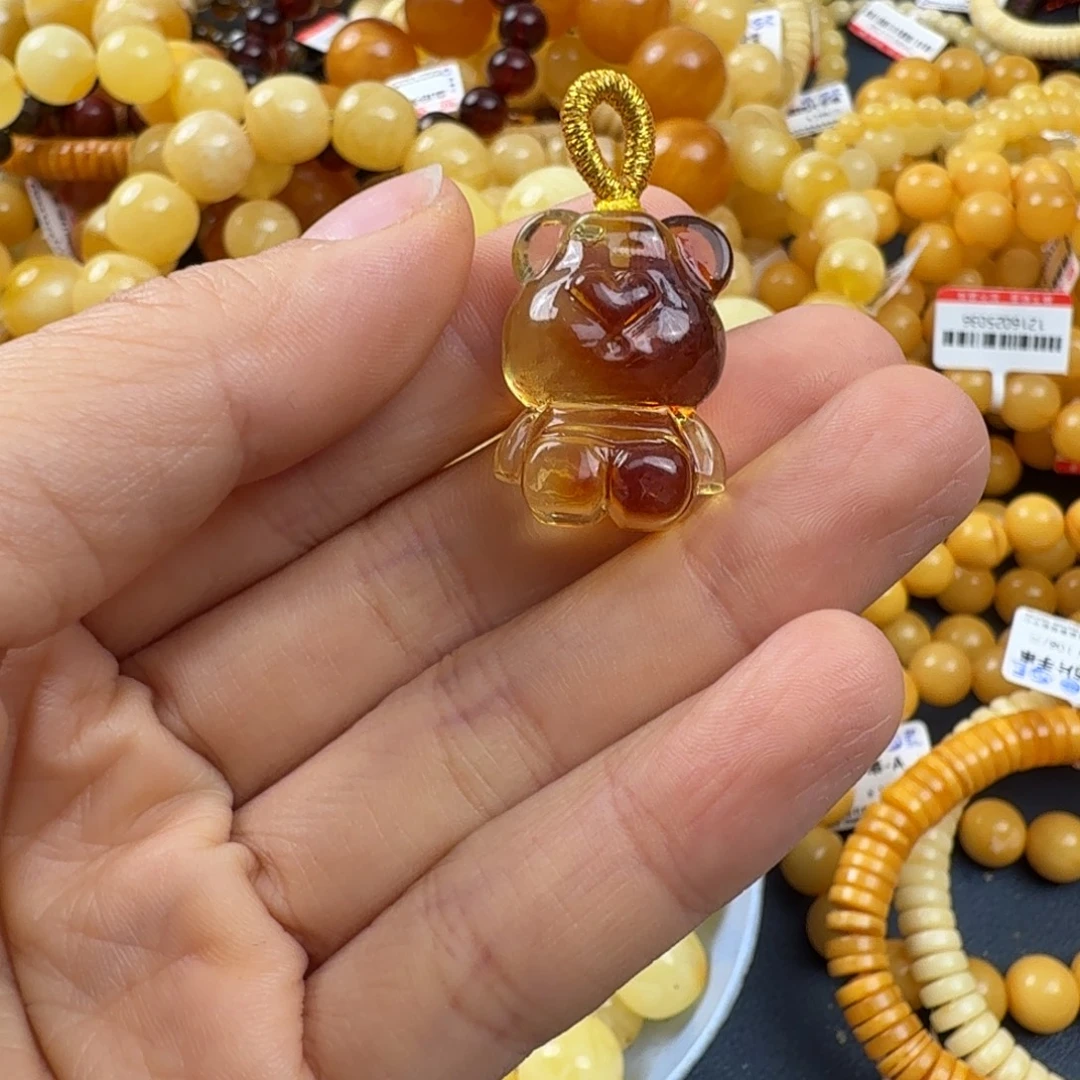 琥珀未镶嵌珠宝奇石