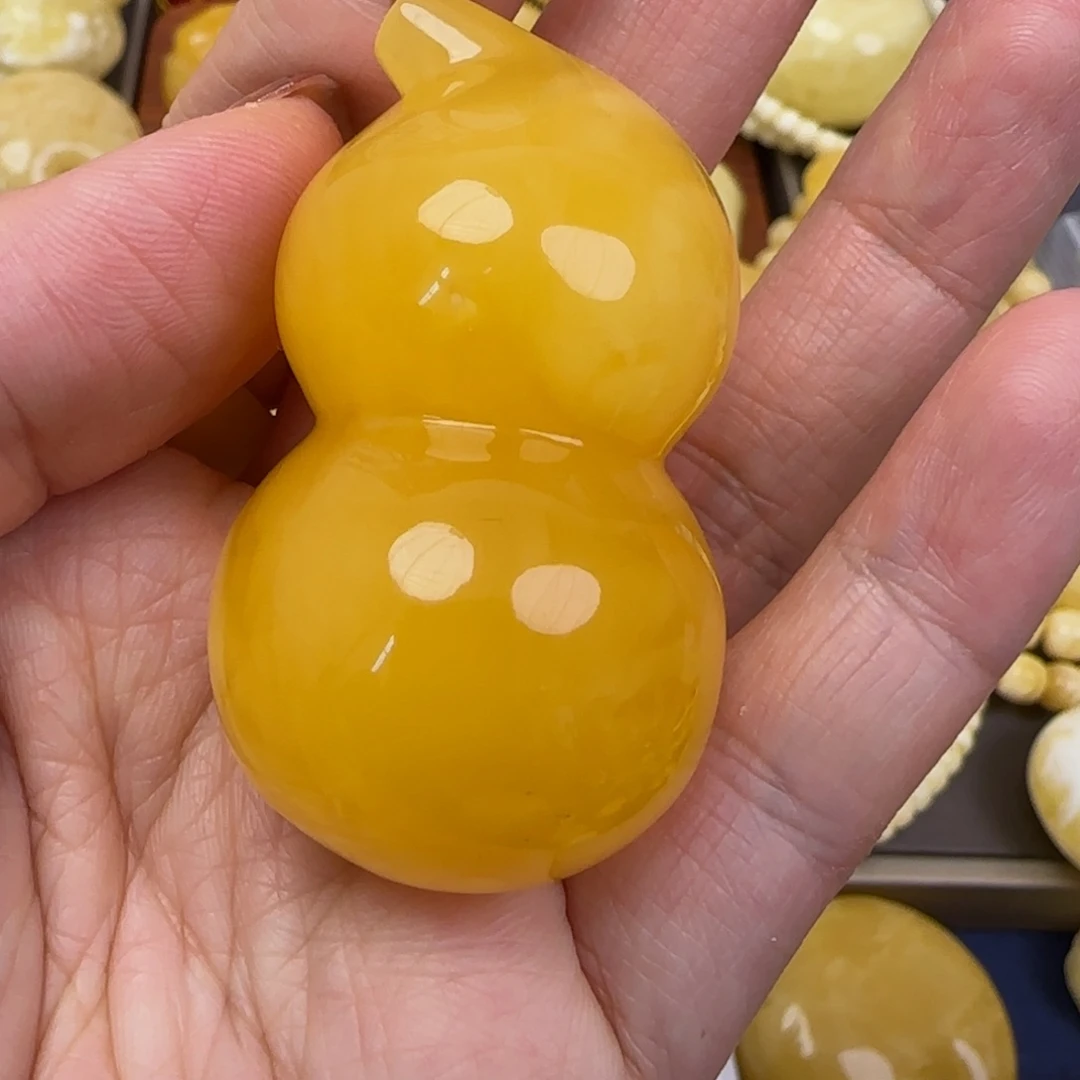 蜜蜡颈饰未镶嵌天然蜜蜡