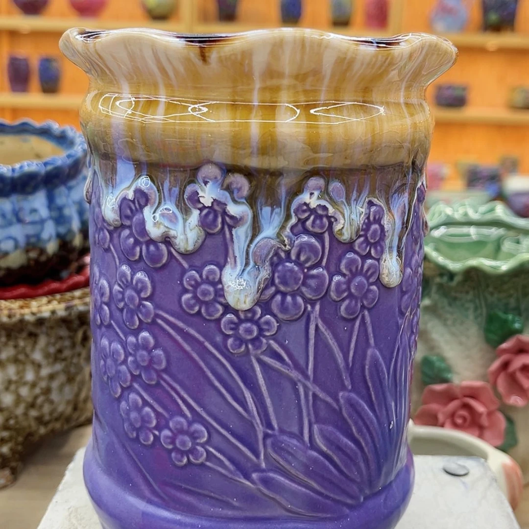 【闪购商品】陶瓷花盆