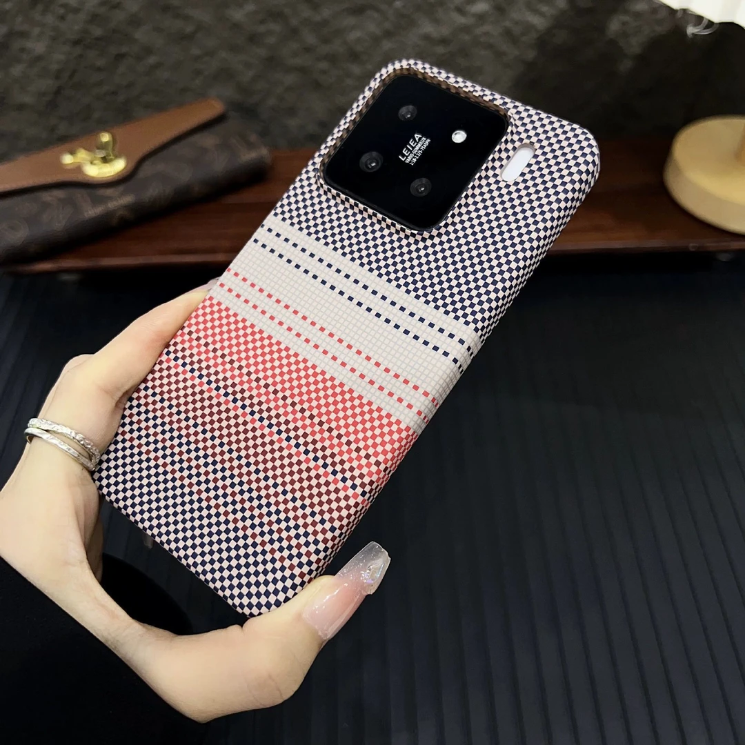 日落月升【新品上市】适用小米15pro芳纶纤维日落手机壳凯夫拉保护