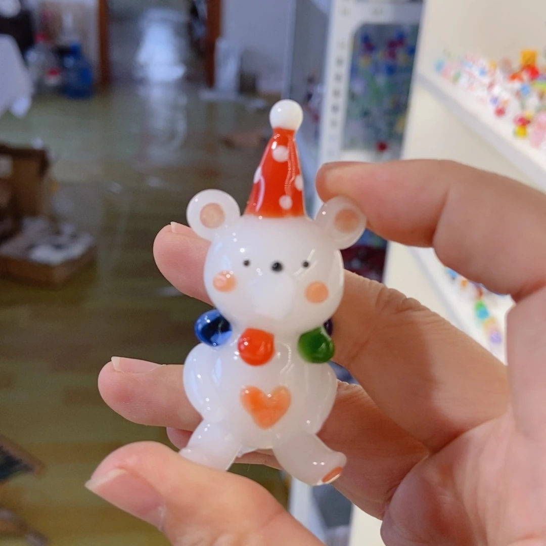 琉璃摆件老鼠摆件