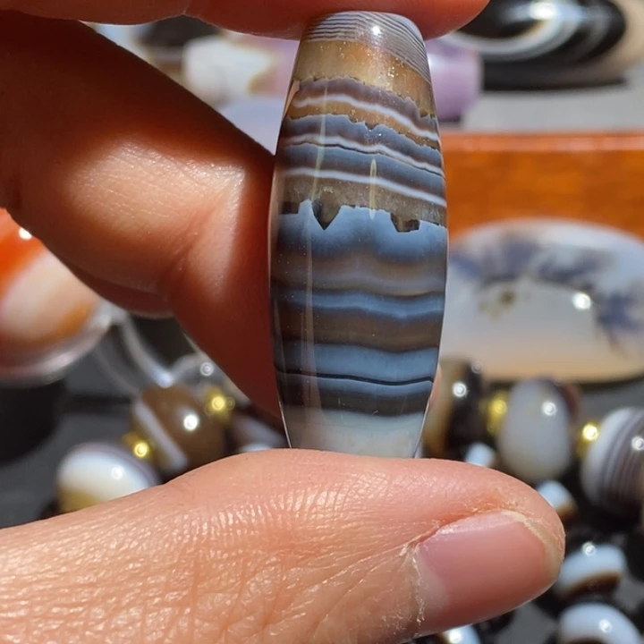 玛瑙/玉髓未镶嵌项链