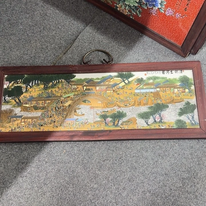 摆件瓷板画瓷板画