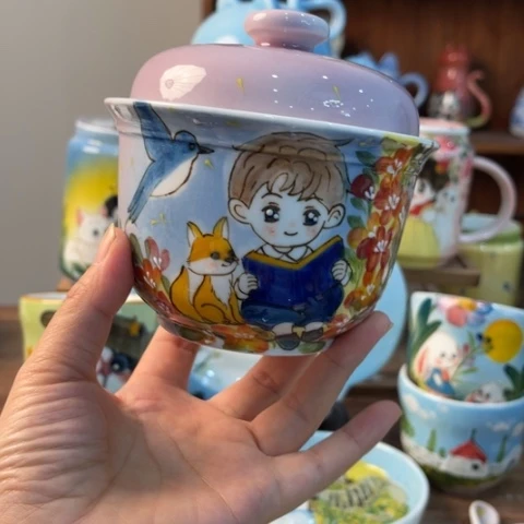炉景德镇釉下手绘陶瓷