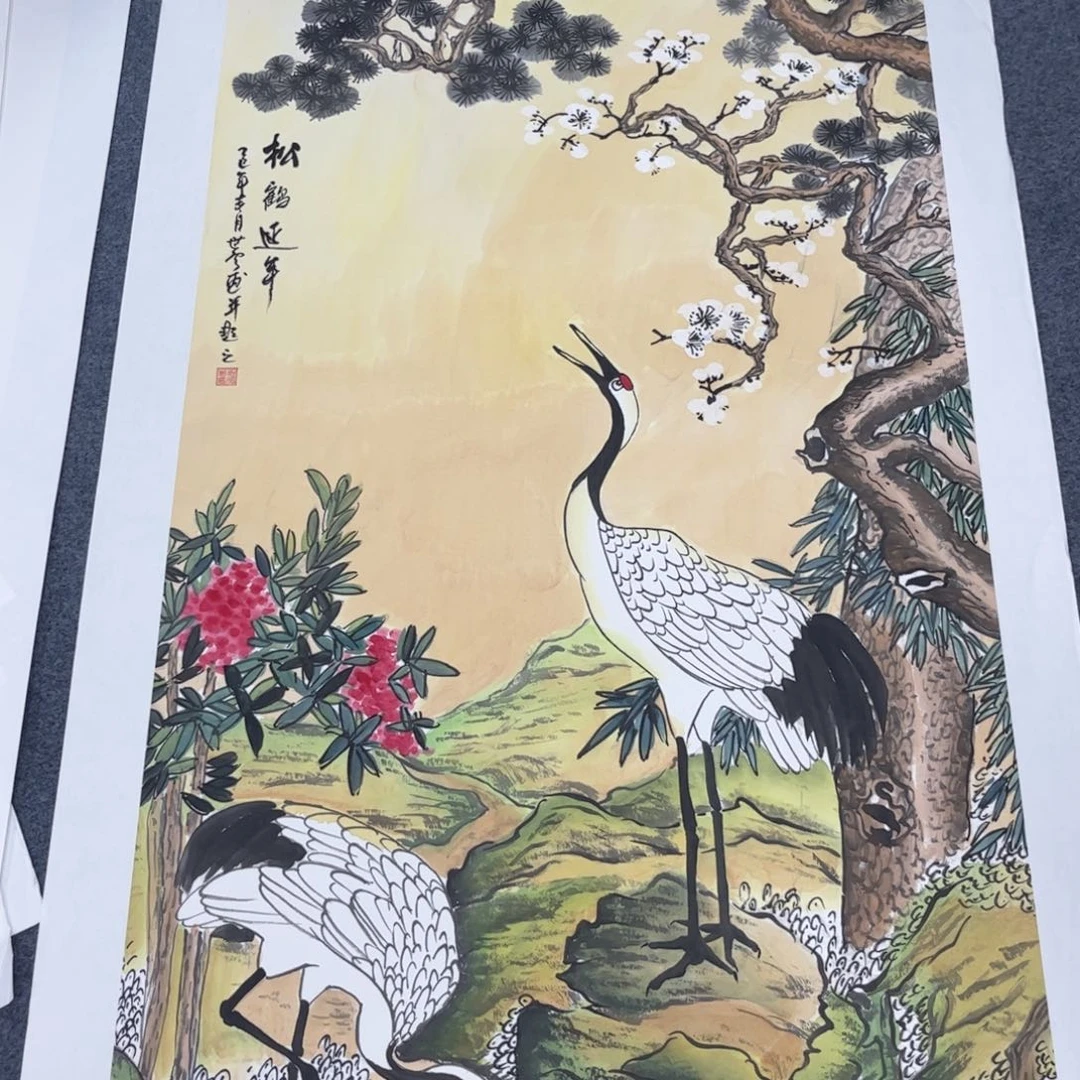 国画手绘国画大捡漏！