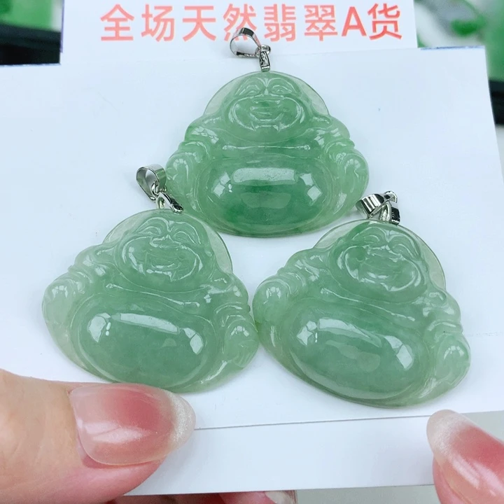 翡翠未镶嵌颈饰多样性发其1