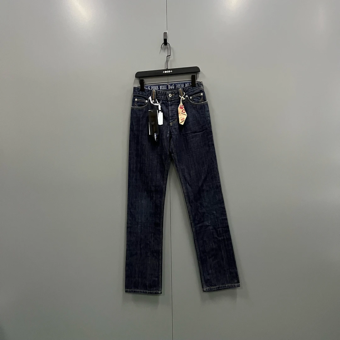 未使用 maje (ll) DG 深蓝色牛仔裤 29码018359